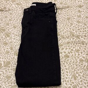 Topshop Black High-Rise Skinny Jeans